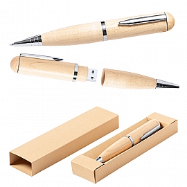 Pix din lemn cu stick USB de 16 Gb - AP722117