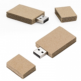 Stick USB ecologic din carton de 16 Gb - V0326