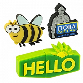 Stick USB cu forma unica 2D personalizata - USBS2D